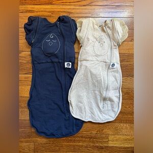 2 Nested Bean baby swaddles - Zen One